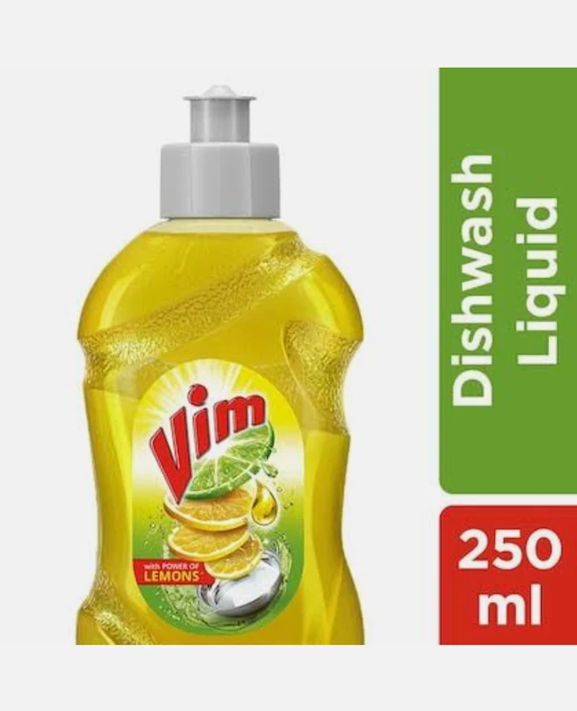 Vim With Power Of Lemons Dishwash Gel