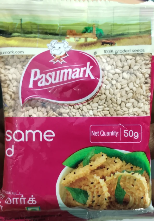 Pasumark Sesame Seed White | வெள்ளை எள் 