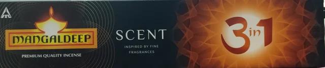 Mangaldeep Scent 3 in 1 Agarbatti 