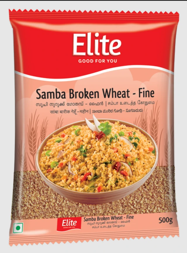 Elite Samba Broken Wheat - Fine | சம்பா உடைத்த கோதுமை