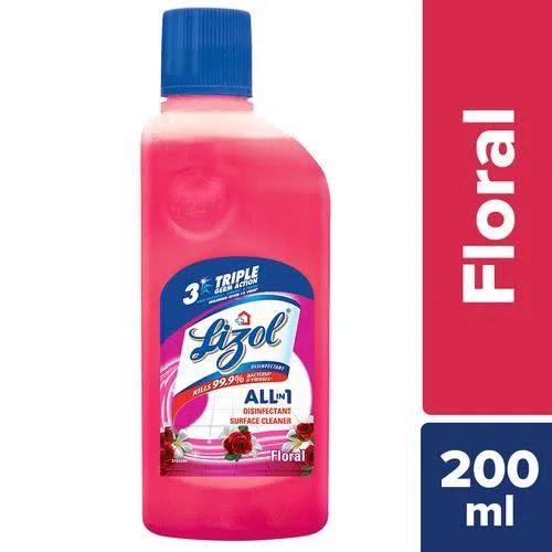 Lizol Disinfectant Surface & Floor Cleaner Liquid | Kills 99.9% Germs | Floral