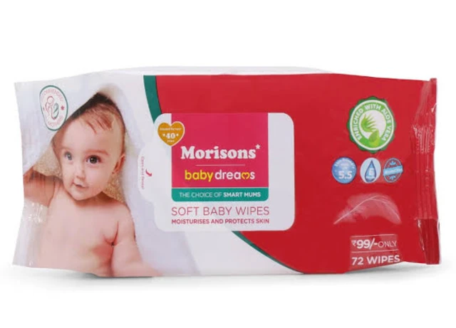 Morisons Baby Dreams | Soft Baby Wipes | Moistures And Protects Skin
