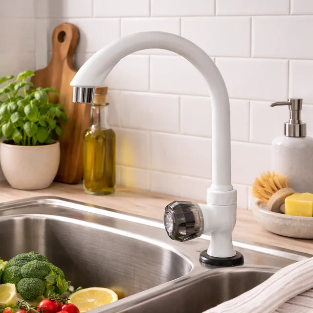 Swan Neck Pillar Tap