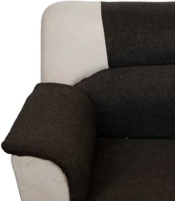 Restomatt Premium Fabric 3 + 1 + 1 Sofa Set (Dark Grey, DIY(Do-It-Yourself))