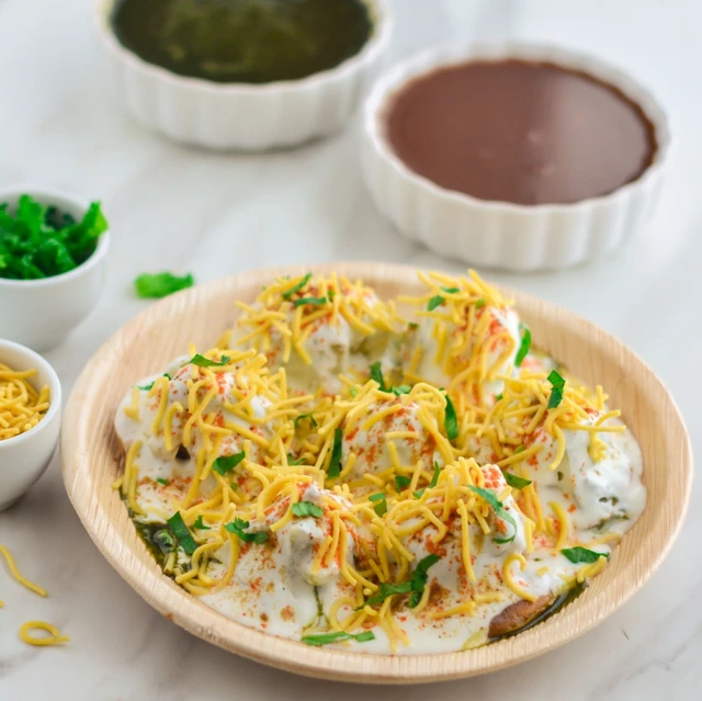 Mithi DAHI PURI (Full Plate) 6 Pieces