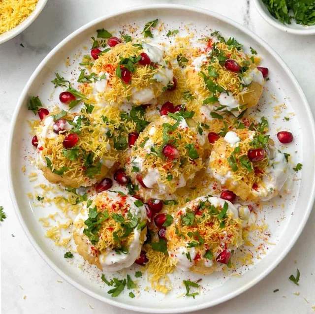 Khatta Dahi Puri (দৈ ফুচকা ) 6 Piece 