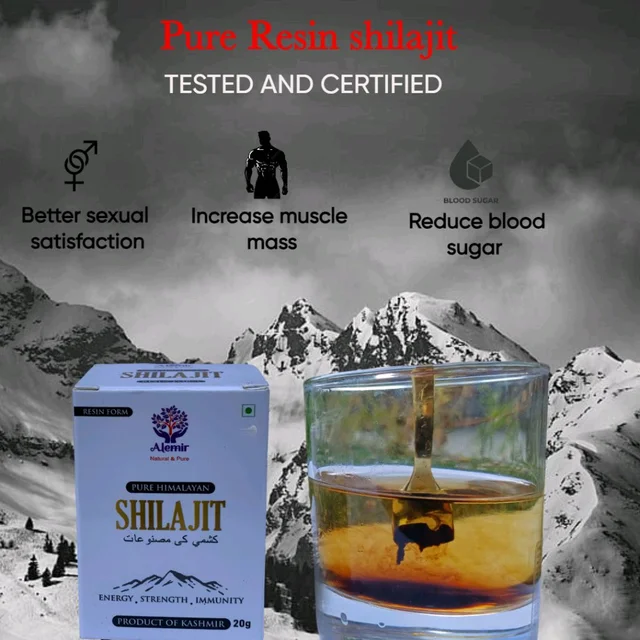 Shilajit Resin 20grm - Black, 20gm