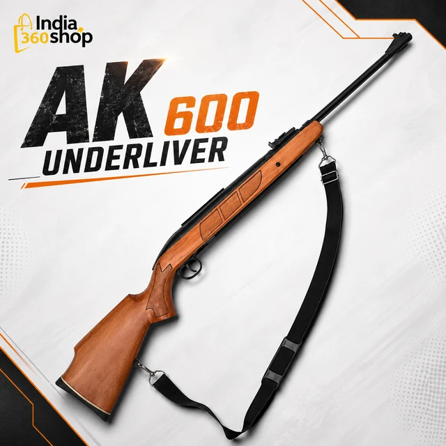AK 600 Underliver Air Rifle Wooden Finishing