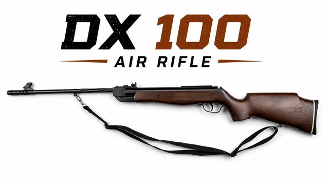 DX 100 Air Rifle | Wooden Stock Air Gun for Target Shooting | India Shop 360