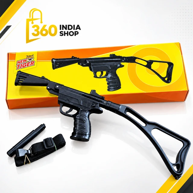 New Tiger Saras Mini Sten Gun Black .177 Indian Air Pistol