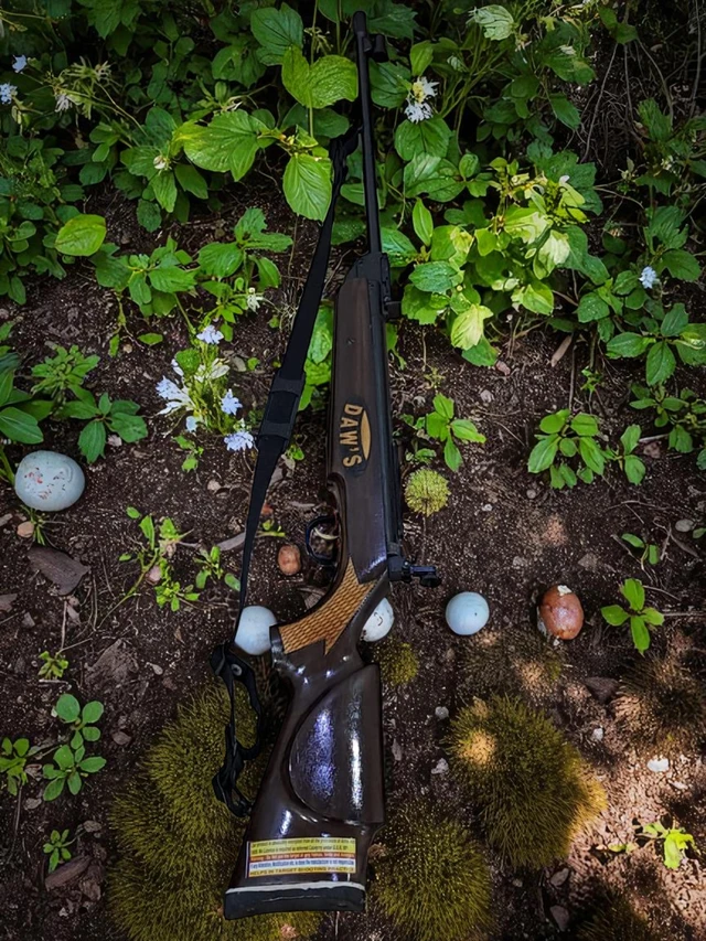 DAWS Air Rifle – Premium Wooden Stock Air Rifle for Target Shooting & Practice | India Shop 360