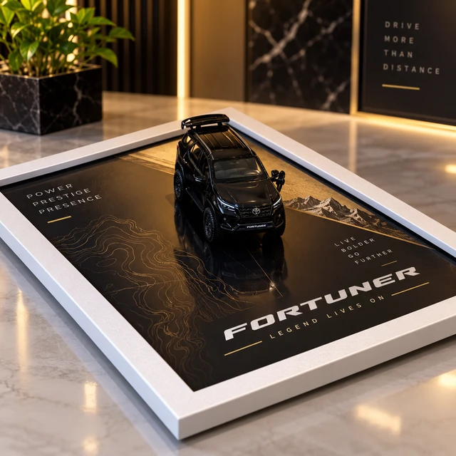 Diecast Car Frames | Premium 3D Car Wall Art & Décor