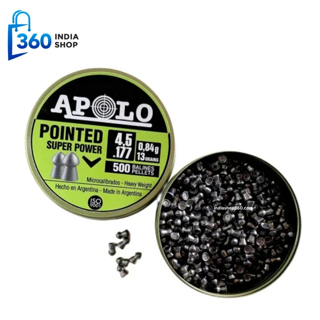 Apolo Point Super Power Pellets 0.17 Cal 4.5mm 13gr