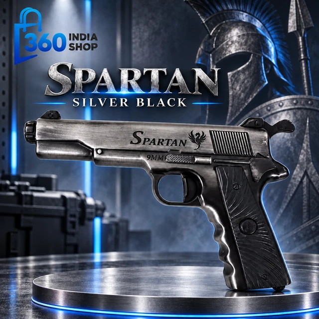 Spartan Silver Black Edition Cork Gun