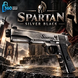 Spartan Silver Black Edition Cork Gun