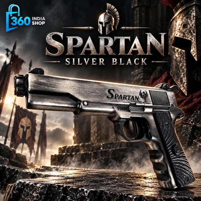 Spartan Silver Black Edition Cork Gun