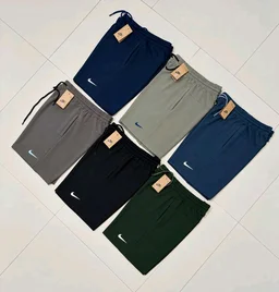 BIG SIZE DOBBY LYCRA SHORTS