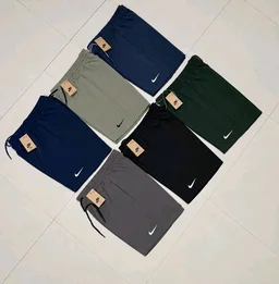 BIG SIZE DOBBY LYCRA SHORTS