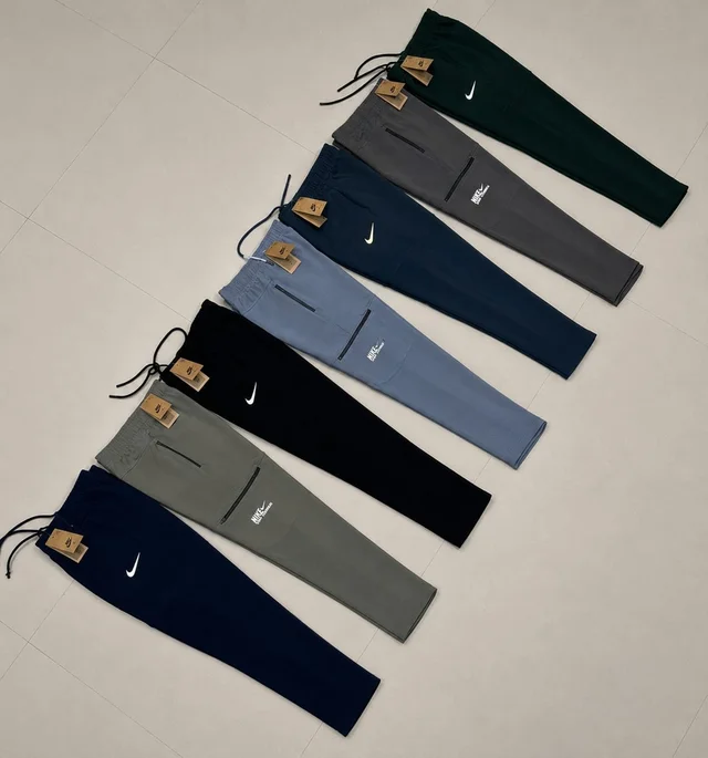 *DOBBY LYCRA TRACK PANTS WITH SIDE POCKET* Hi Quality