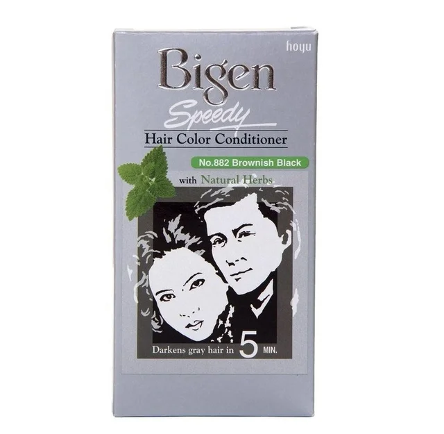 Bigen 882 Speedy Brownish Black Haircolor - 80g