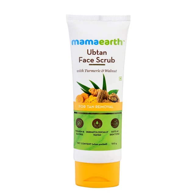 Mama earth Ubtan Tan Removal Face Wash - 100ml
