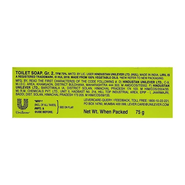 Liril 2000 Tea Tree Oil Soap - 75g