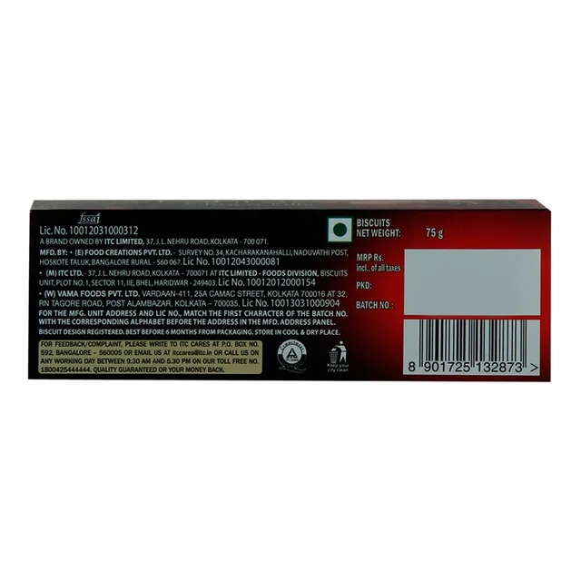 Sunfeast Chocofills Dark Fantasy Biscuit - 75 g