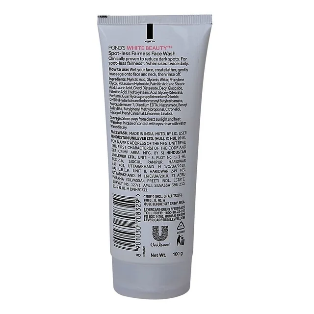 Pond's White Beauty Face Wash - 100g