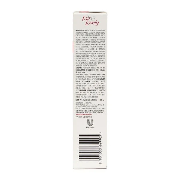 Fair & Lovely Multi Vitamin Fairness Cream - 50g