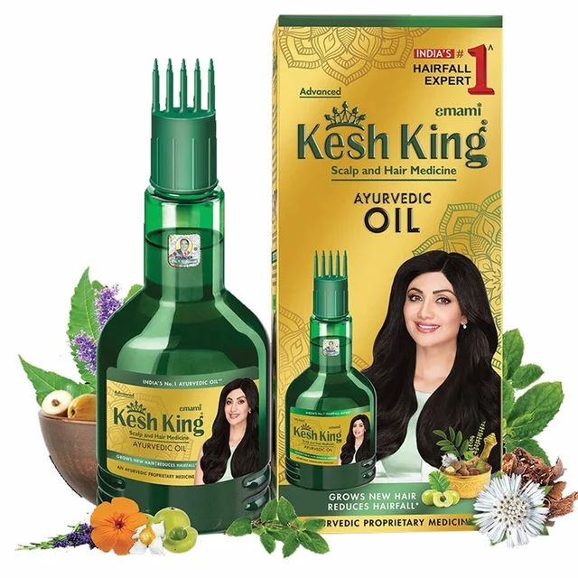 Kesh King Ayurvedic Anti Hairfall Medicinal Hair Oil - 50ml