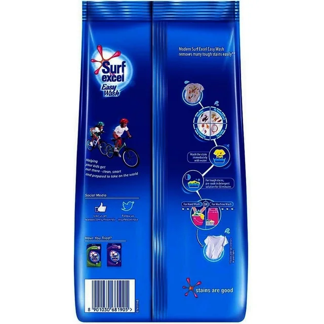 Surf Excel Easy Wash Detergent Powder - 1 kg