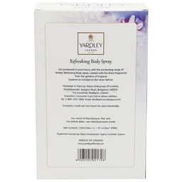 Yardley Body Spray Women - 150ml each