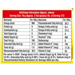 Saffola Gold Oil Jar - 3L