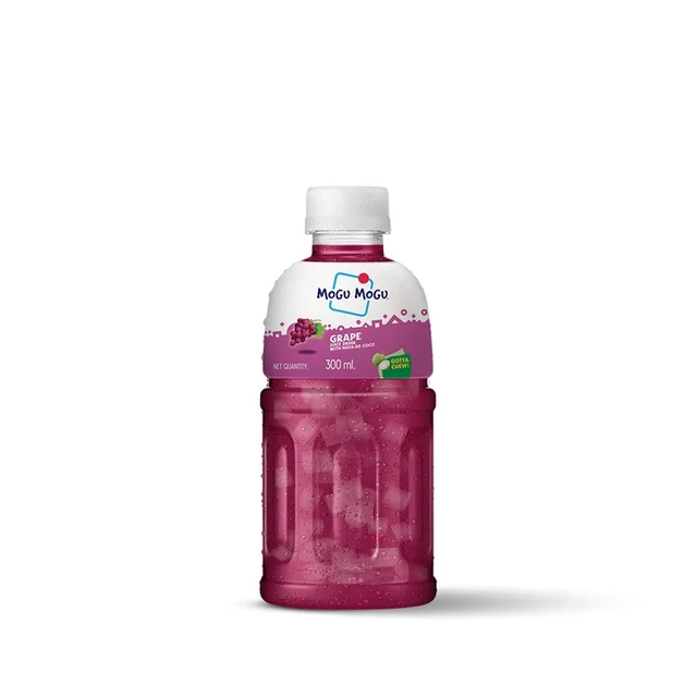 Mogu Mogu Nata De Coco Grape Drink - 300ml