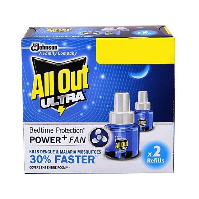 All Out Ultra Refill Twin Pack - 2 N (45 ml Each)