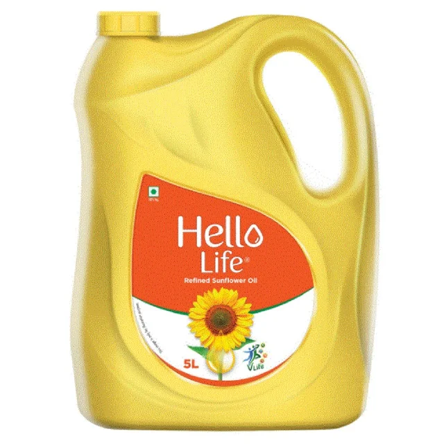 Hello Life Sunflower Oil Jar - 5L