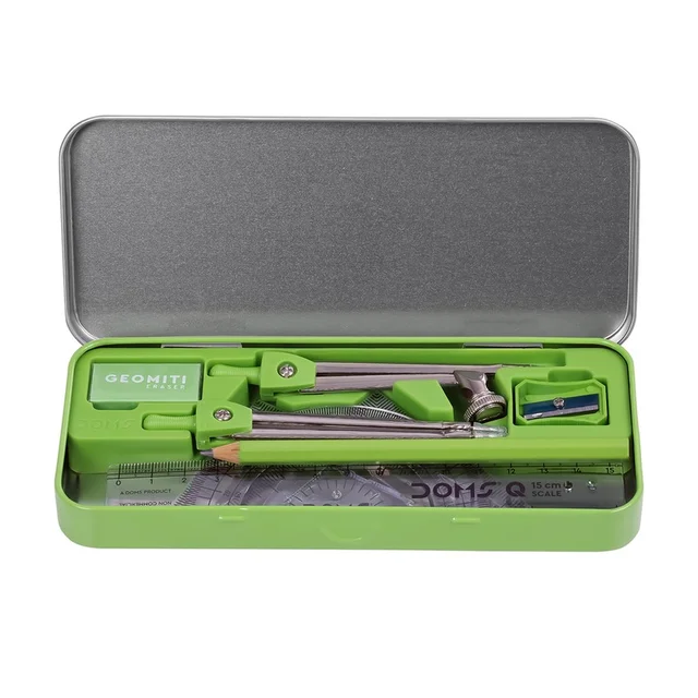 Doms Geomiti Mathematical Drawing Instrument Box - 1N