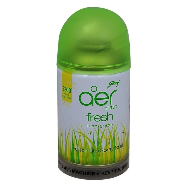 Aer Car Freshener Lush Green, Refill, - 225 ml