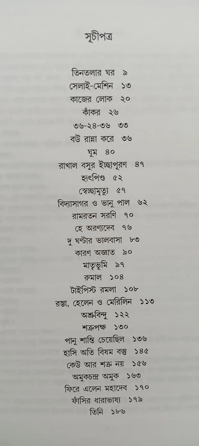 শ্রেষ্ঠ গল্প রমানাথ রায় Srestha Galpo Ramanath Ray