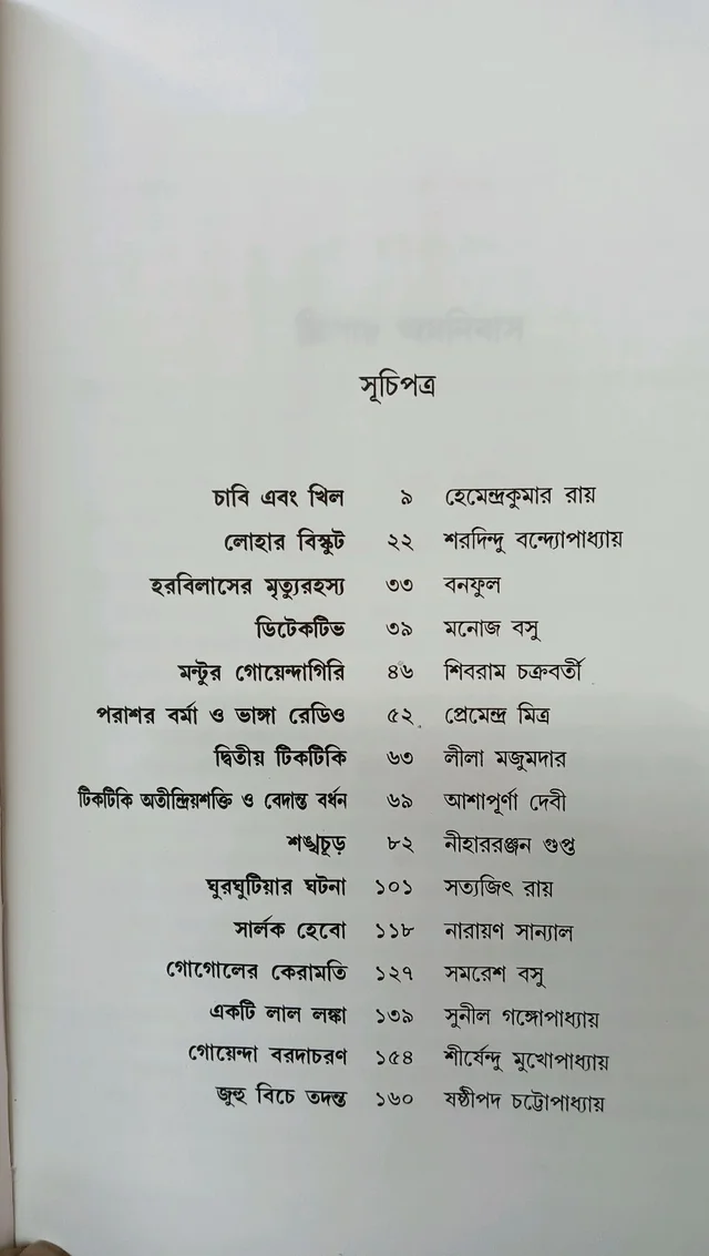 থ্রিলার অমনিবাস সম্পাদনা : হিমাদ্রীশেখর জানা Thriller Amnibas Edited by Himadri Sekhar Jana