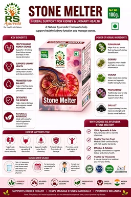 R S AYURVEDA Stone Melter - 100 gm