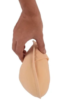 Cotton Mastectomy Bra Pads One Pair Fully Adjustable - 30