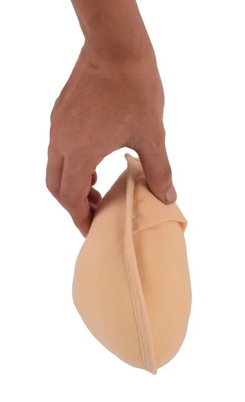Cotton Mastectomy Bra Pads One Pair Fully Adjustable - 30