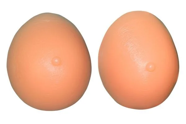 D SIZE OVAL SILICONE BREAST PROSTHESIS - Free, D Cups Oval Shape