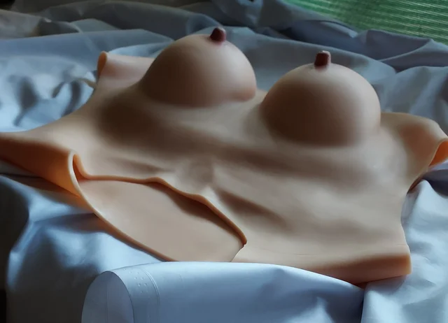 Mastectomy Bust Jacket Silicone - C, C Cup