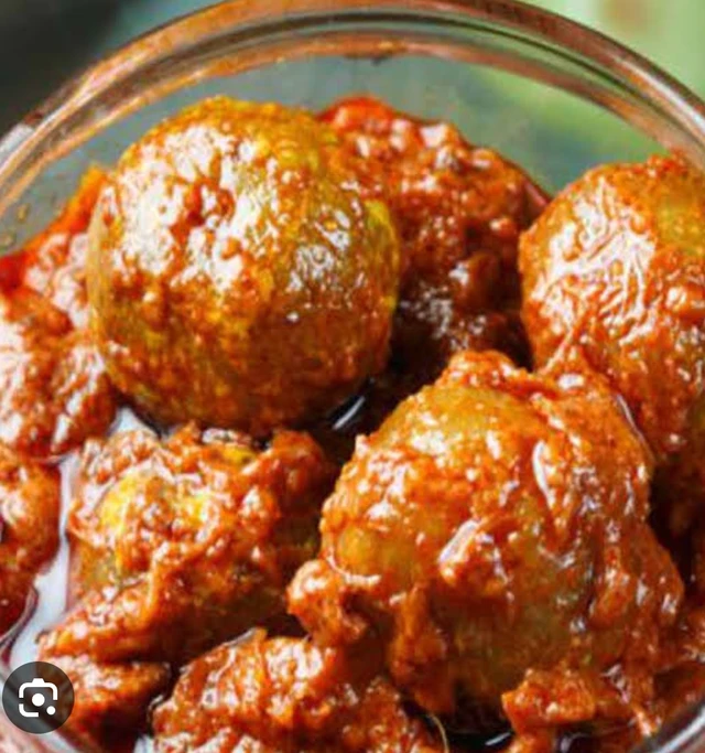 ಬೆಟ್ಟದ ನೆಲ್ಲಿಕಾಯಿ - Amla Pickle ( Whole Amla) - 250Gm