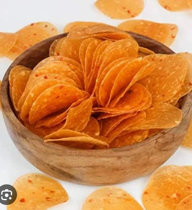 ಹಪ್ಪಳ-Rice & Sabudana Papad With Red Chilli Flavor - 250Gm
