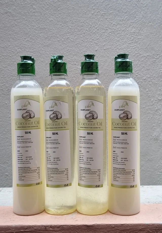 OURPLANET Organic Virgin Coconut Oil - 1 Litre