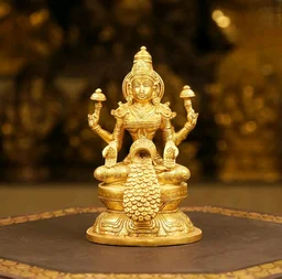 Dhananjay Lakshmi Idol, Pure Brass