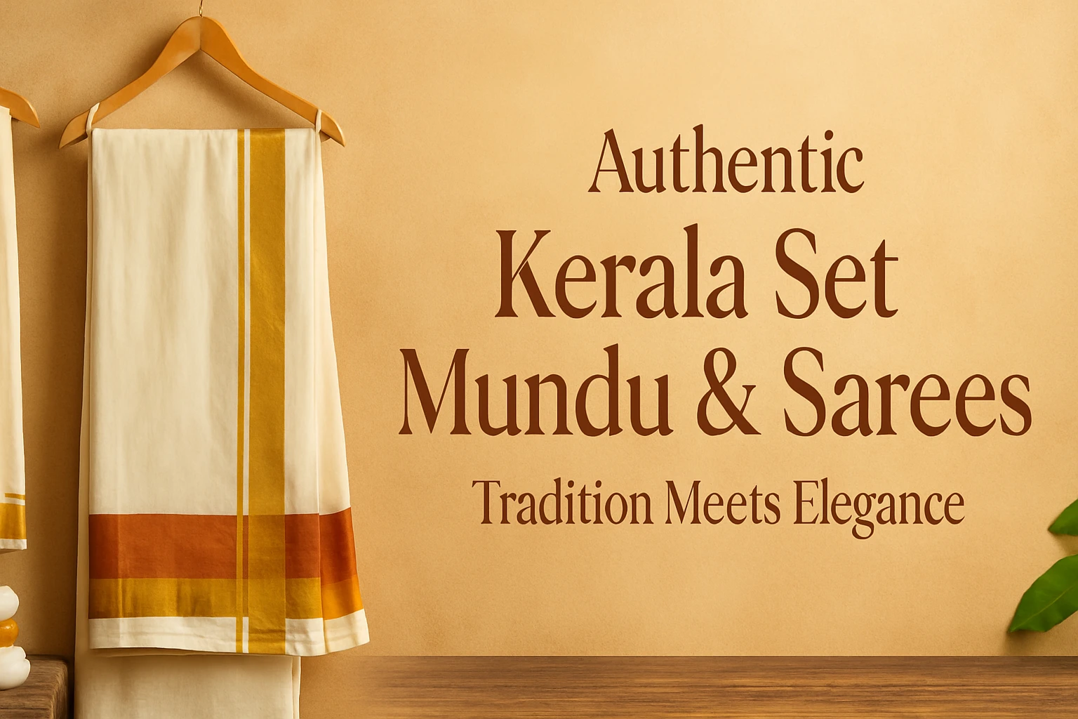 Kerala Set Mundu & Sarees